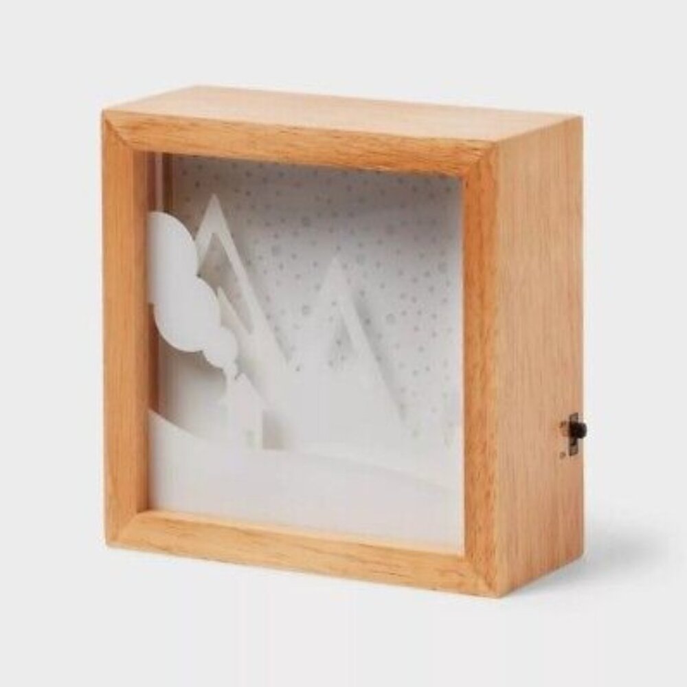 Pillowfort LED Shadow Box 7" x 7"